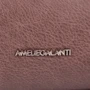 Женская сумка через плечо Amelie Galanti коричневая (A991458-taupe): Фактура Зернистая, Матовая