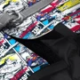 Шлея для собак м'яка WAUDOG Clothes c QR паспортом малюнок Супермен комікс XS2 обхват грудей 28-31 см обхват шиї 20-22 см (1002-4006) фото 2