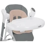 Стульчик-качели Carrello Cascata Space Grey MOQ (CRL-10303/1 Space Grey): Регулировка высоты стула 6 позиций