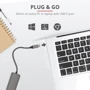 Адаптер Trust Adapter Halyx USB-C to 4xUSB Grey (23328_TRUST) фото 5