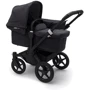Універсальна коляска 2 в 1 Bugaboo Donkey 3 Mineral Mono Black / Washed Black, чорний на чорній рамі (180154MC01): Кількість блоків 1