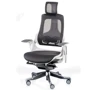 Кресло офисное Special4You Wau Charcoal Network White (E5319): Тип для персонала