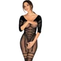 Бодистокинг Obsessive Bodystocking G329 black XL/XXL