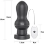 Анальна пробка з вібрацією LoveToy Vibrating Anal Rammer 7" King Sized