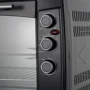 Электродуховка настольная ViLgrand VEO650-18 Black: Размеры 43х58.2х43 см