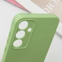Чехол для телефонов TPU Case Getman Liquid Silk Full Camera Pistachio for Samsung S721 Galaxy S24 FE: Цвет зеленый