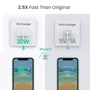 Зарядний пристрій Ugreen USB-C Wall Charger CD127 30W White (70161): Кабель в комплекті отсутствует