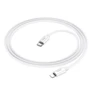 Кабель Hoco Cable USB-C to Lightning X87 2.4A 1m White: Длина 1 м