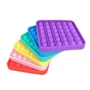 Игрушка-антистресс Pop-It Sibelly Mono Квадрат Фиолетовый