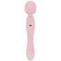 Вібромасажер Good Vibes Only - SIMI Double-Sided Wand Vibrator Soft Silicone - Pink