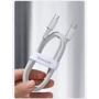 Кабель Baseus Cable USB-C to USB-C High Density Braided 100W 2m White (CATGD-A02) фото 15