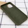 Чехол для iPhone Mobile Case Silicone Case Full Protective Dark Olive for iPhone 13 Pro Max: Цвет зеленый