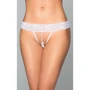 Женские стринги G-String 2482, S/M (белый)