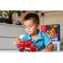 Конструктор-трансформер Super Wings Small Blocks 2-in-1 Buildable Transforming Vehicle Jett Джетт (EU385005)