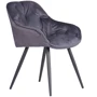 Кресло AMF Gabriel black/monsoon gray (545858) фото 6