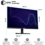 Монитор QUBE B27Q100Plus-IPS: Угол обзора, гор / верт 178 / 178