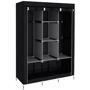 Шкаф Stenson тканевый раскладной 130х45х175 см черный (R93320 black)