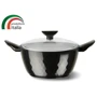 Кастрюля TVS DECO 24 см с крышкой (22478243315001C)