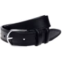 Чоловічий ремінь Borsa Leather чорний (br-125R1350330-black)