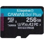 Карта памяти Kingston 256GB microSDXC Class 10 UHS-I U3 V30 A2 Canvas Go Plus + adapter (SDCG3/256GB): Тип карты MicroSDXC