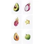 Временные тату TATTon.me Tropical Fruits set (TSTropicalFruits) фото 3