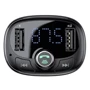 Зарядное устройство Baseus Car Charger 2хUSB T Shaped S-09 Car Bluetooth MP3 Player Black (CCMT000301) фото 4