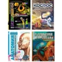 Комплект книг 4D-реальність для дітей: Динозаври + Космос + Анатомія + В глибинах океану