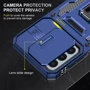 Аксесуар для смартфона Mobile Case Camshield Army Ring Navy для Samsung A155 Galaxy A15 4G / A15 5G: Матеріал TPU (термополиуретан) и поликарбонат