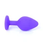 Анальная пробка с кристаллом Boss Series Exclusivity Jewellery Silicon Plug M