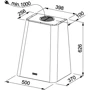 Вытяжка Franke SMART DECO FSMD 508 BL (335.0530.203): Тип воздухоочистителя Рециркуляция, Отвод