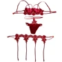 Эротический комплект NDS 3020-1 Burgundy S/M (23623)