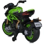 Детский двухколесный электромотоцикл Bambi зеленый (M 5827EL-5)