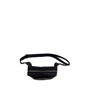 Жіноча поясна сумка Sambag Sofi 0GG чорна (88195001): Фактура Матовая, Гладкая