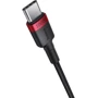 Кабель Baseus Cable USB-C to USB-C Cafule (2pcs) 100W 2m Gray/Red (P10318306003-01): Длина 2 м
