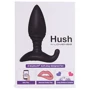 Анальная пробка со смарт-приложением. Для пар и моделей-вебкам Lovense Hush маленькая, 12x3.8 см