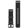 Ремешок Garmin QuickFit 22 Watch Bands Jacquard-weave Nylon Strap Heathered Black (010-12738-03): Цвет черный