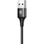 Кабель Baseus USB Cable to Lightning/microUSB/USB-C Rapid 1.2m Black (CAMLT-SU01) фото 3