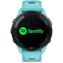 Смарт-годинник Garmin Forerunner 265 Black Bezel з Aqua Case and Aqua/Black Silicone Band (010-02810-12): Матеріал ремінця Силикон