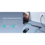 Адаптер VAVA Adapter USB-C to USB-C + 2хUSB3.0 + 2хUSB2.0 + RJ45 + 2xHDMI + 3.5mm + SD 85W Grey (VA-DK004): Додаткові роз'єми SD+TF Card, 3.5mm Headphone, HDMI, Ethernet, USB OTG, USB-C