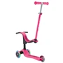 Самокат детский Globber GO-Up Sporty Lights пурпурно-розовый (452-610-4): Конструкция рамы складная