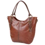 Жіноча сумка тоут Laskara коричнева (LK10186-brown): Стиль Повсякденний (Casual)