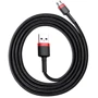 Кабель Baseus USB Cable to microUSB Cafule 1m Black / Red (CAMKLF-B91) фото 4