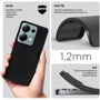 Чехол для телефонов ArmorStandart Matte Slim Fit Black for Xiaomi Redmi Note 13 Pro 4G (ARM73134): Тип накладка на заднюю часть