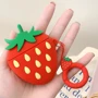 Чехол для наушников TPU Case Smile Fruits Strawberry for Apple Airpods фото 4