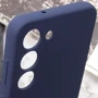 Аксессуар для смартфона Lakshmi Premium Silicone Case with Logo Full Camera Midnight Blue for Samsung S921 Galaxy S24: Пленка в комплекте нет