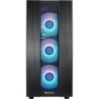 Корпус Chieftec Gaming Hunter 2 Tempered Glass (GS-02B-OP): Материал передней панели алюминий и металл