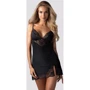 Пеньюар и трусики Obsessive Lobellis chemise & thong XS/S