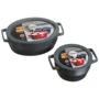 Каструля PYREX Slow Cook grey чавун овальна 5.8л (SC4AC33): Матеріал корпусу чавун