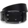 Мужской ремень Borsa Leather черная (V1125FX25-black)