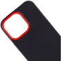 Чехол для iPhone Mobile Case TPU+PC Bichromatic Black / Red for iPhone 13 Pro: Цвет черный